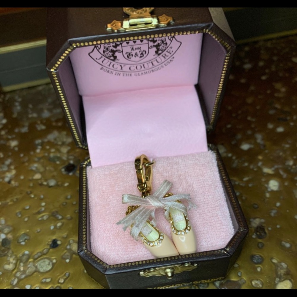 Juicy Couture Ballet Slippers Charm